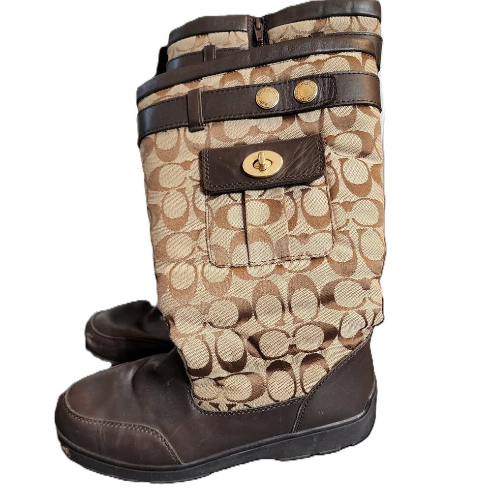 Coach Winter Boots Size 8.5